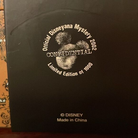 Disney m. Mouse private ear frame official Disneyana 2002 mystery at Epcot NiB - Picture 9 of 11